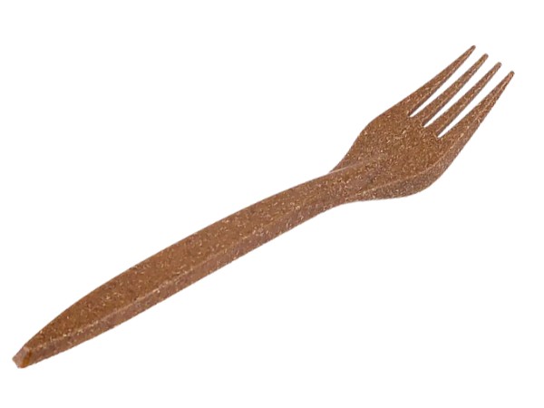 Виделка біорозкладна одноразова 19см 100шт DF-0002_1