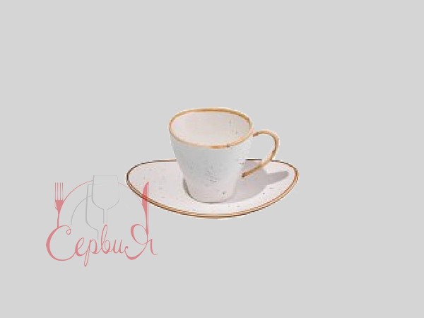 Чашка з блюдцем 80мл F3630WY-80CCPG Sahara_2