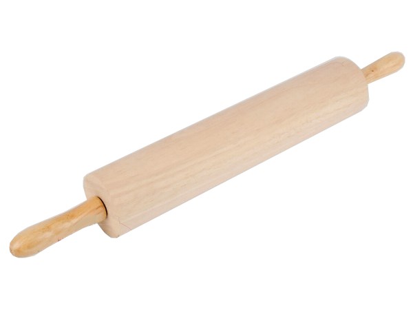 Скалка дерев'яна 38см 02063_1