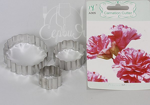 Форма кондитерська метал "Гвоздика" арт.17186_2