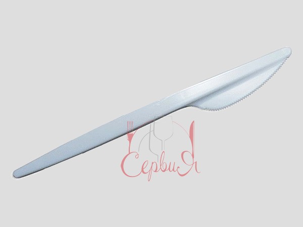 Ніж столовий білий 250шт_2