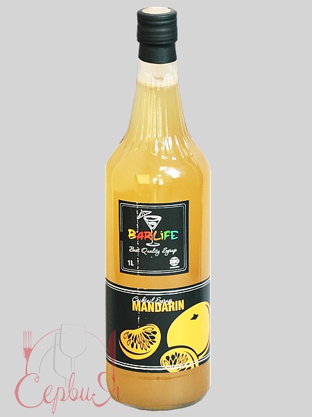 Мандарин сироп 1л Barlife_2