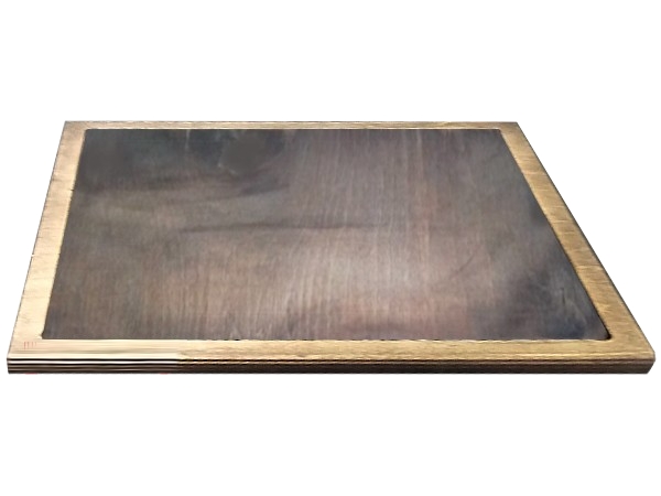 Підставка-піднос дерев'яна прямокутна 42х31х1см на ніжках_1