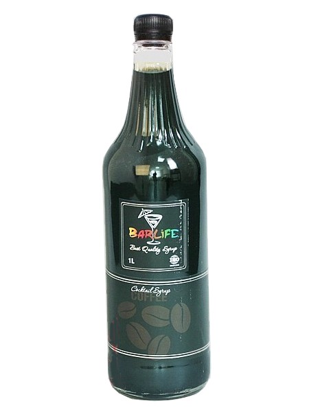 Кофе сироп 1л (ПЛАСТ.БУТ.) Barlife_1