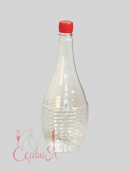 Пляшка ПЕТ 1л 25г для вина вторин. 105шт АП_2