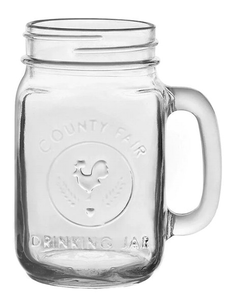 Банка з ручкою з малюнком 488мл Libbey Maison 913019_1