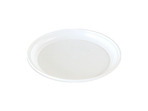 Тарілка 165мм біла 100шт А_1