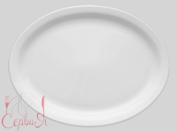 Блюдо овальне 29см Ameryka 0158_2