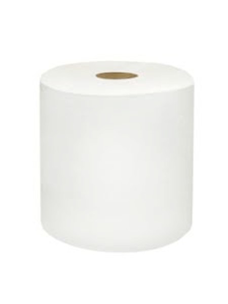 Рушник в рулоні одношаровий білий 120м КПК_1