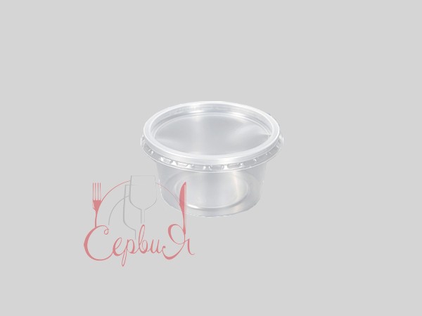 Контейнер круглий з кришкою 80х30мм Р-09 100шт_2