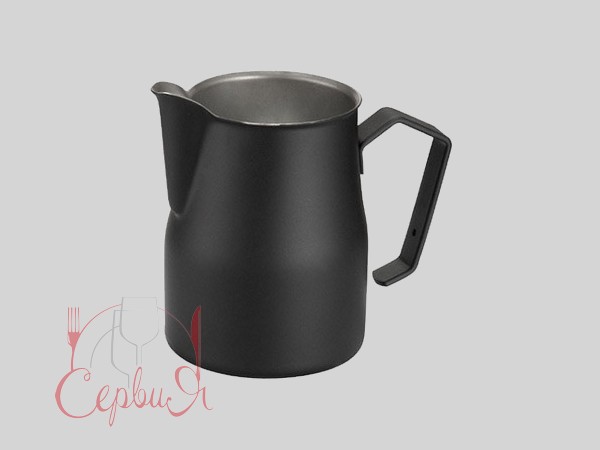 Молочник 350мл нерж.черный Джаг Motta 2535_2