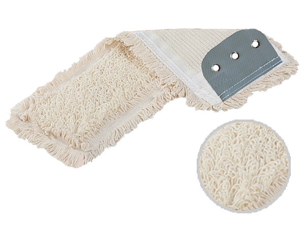 Моп петлевий з бавовни для волог.приб. (стрічки 3 на люверси) 40х13см_1