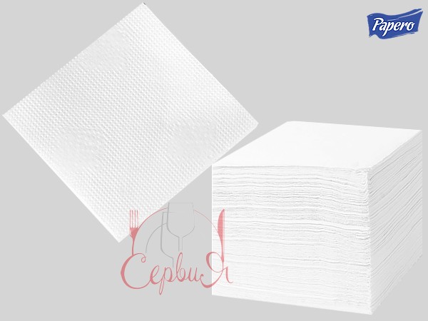 Серветка для діспенсера 22х17см біла 250шт 2L КПК_2