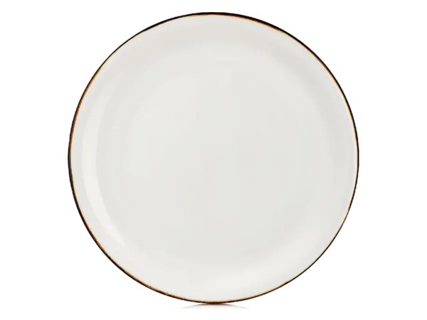 Тарілка дрібна 25см Harmony Gleam крем HA-GL-ZT-27-DZ_1