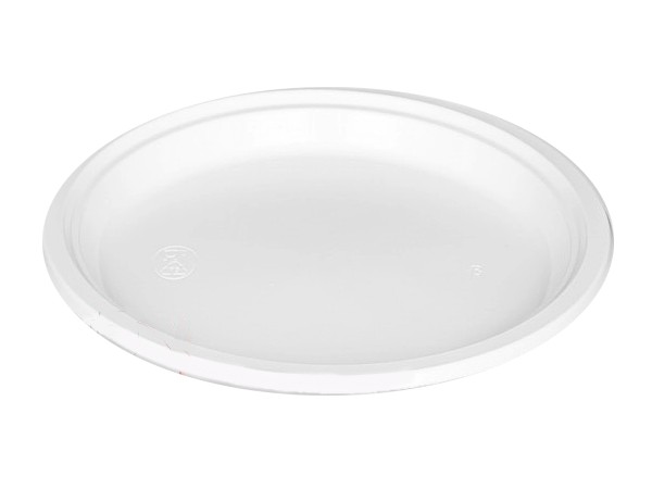 Тарілка 260мм ПРЕМІУМ біла 50шт А_1