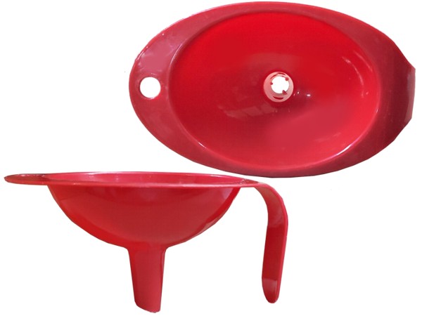 Воронка пластик. овальна з ручкою_1