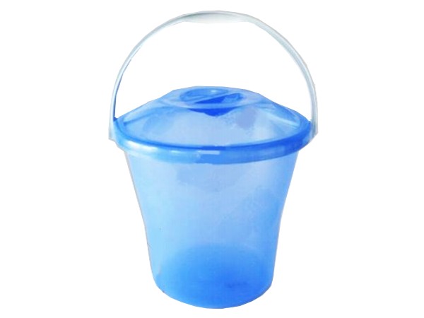 Відро пластиковое з кришкою Елегант 10л 18403_1