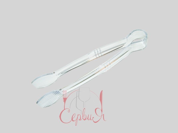 Щипці кондитерські пласкі полікарбонат 15см P-006 Н_2