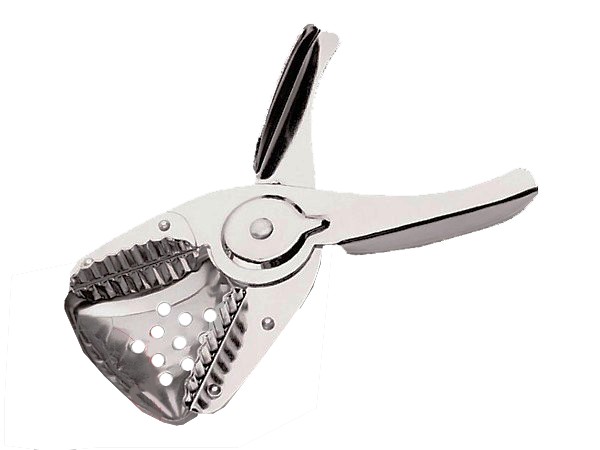 Прес для лимона великий металевий Н_1