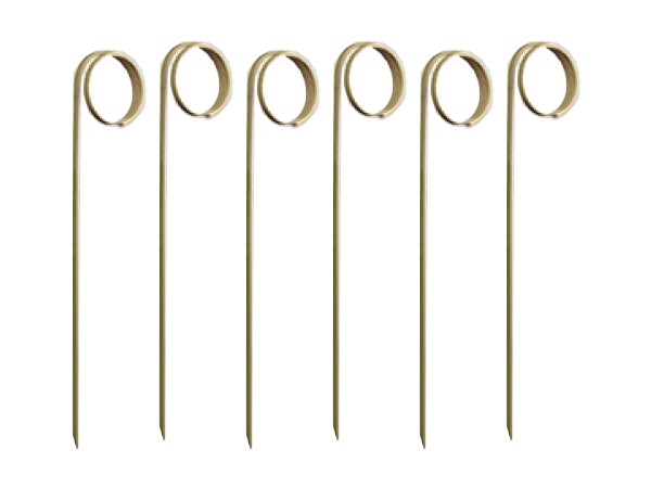 Шпажка для канапе бамбук Коло 12см 100шт_1