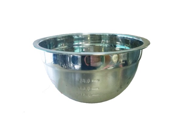 Миска глубока металева д.18см з міркою 18985_1