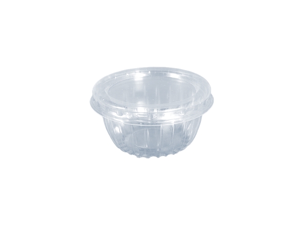 Контейнер 66х40мм круглий з кришкою (соусник) 50мл ПС-390 105шт_1
