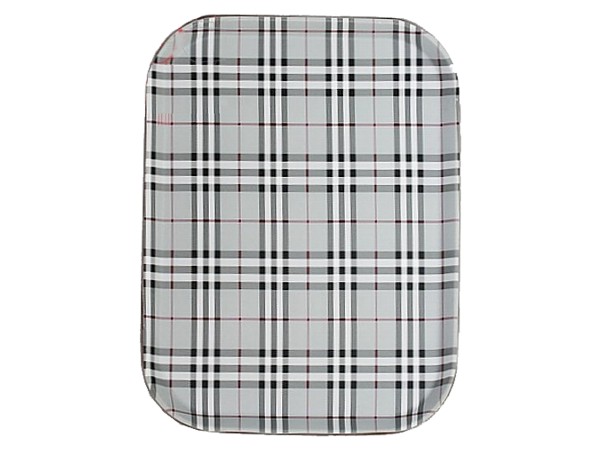 Піднос нековзний 30х40см Шотландка_1