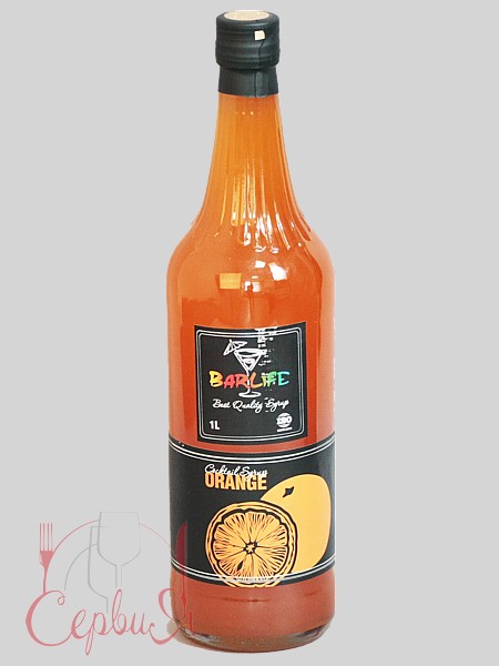 Помаранч сироп 1л Barlife_2