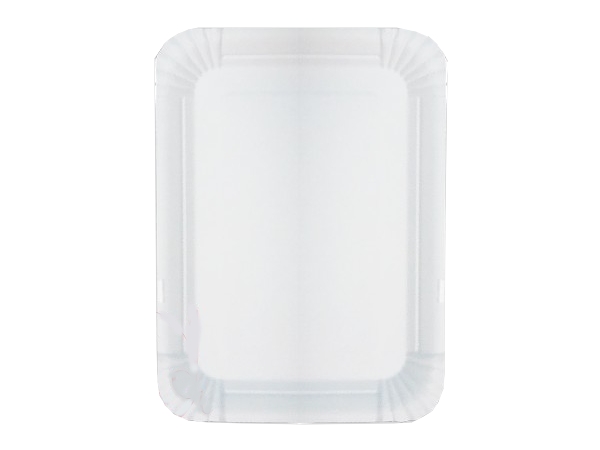 Тарілка картон. 15,5х21,5мм біла прямокутна 50шт PRO 43116500_1