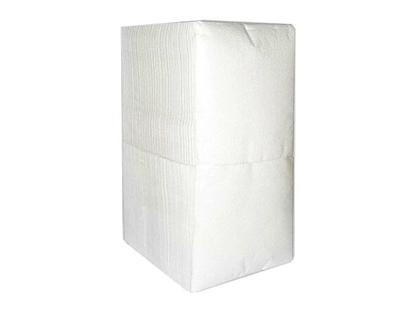 Серветка одношарова біла барна 500шт ДП_1