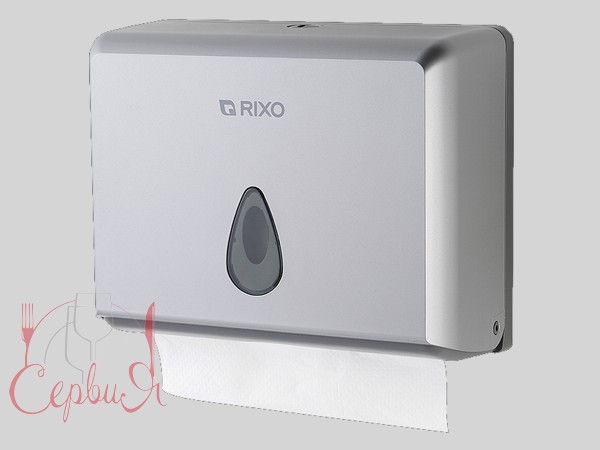 Тримач паперових рушників сріблястий RIXO Р055S_2