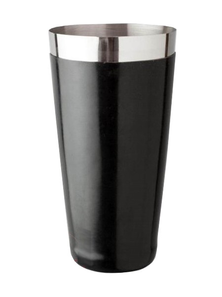 Стакан-шейкер з вініловим покриттям чорний 840мл_1