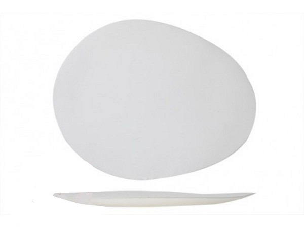 Блюдо овальне біле 31х25см Palissandro C&T 4625032_1