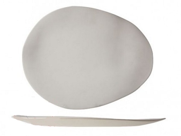 Блюдо овальне біле 31х29см Palissandro C&T 4625037_1