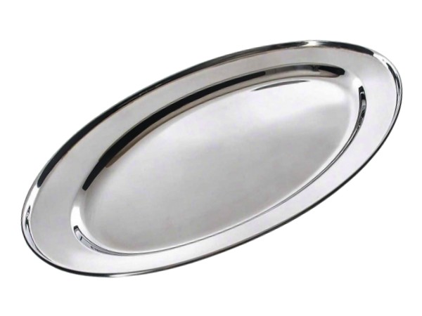 Блюдо овальное металл. 45 см._2