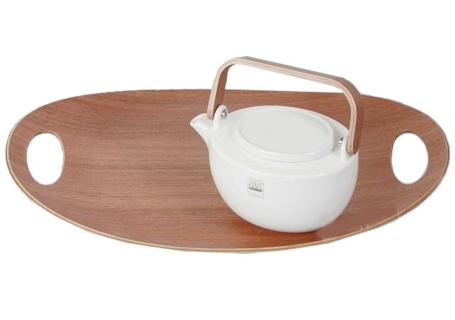 Таця дерев'яна червоне дерево 450х280мм Chava ASA 93300970_1