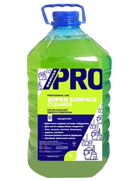 Екстра-засіб ServiaPRO для підлоги і поверхонь 5л РЕТ бут_1
