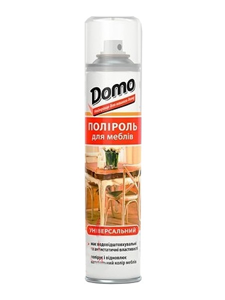 Поліроль для меблів універсальний аерозоль 320мл DOMO 10027_1