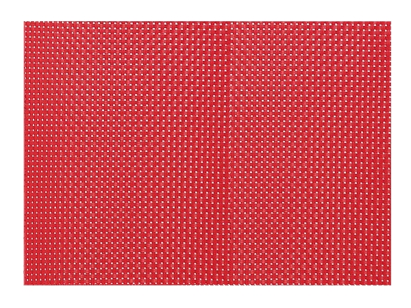 Сет під гаряче вініл 40х35см червоний 17416_1