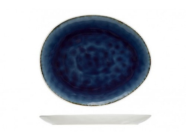Блюдо овальне 27,5х23см Spirit blue C&T 2992027_1