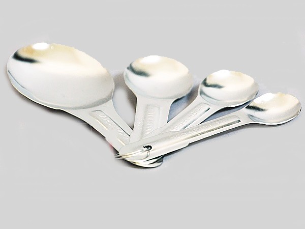 Набір мірних ложок пласких 1,25/2,5/5/15мл 4шт Н_2