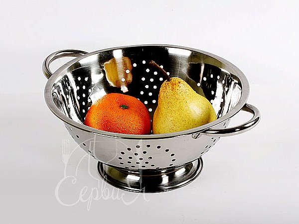 Друшляк 24см. з ручками нерж. 18044_3