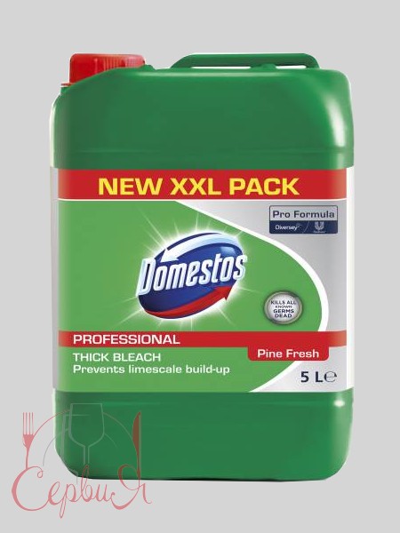 Універсал.миючий засіб ХВОЙНА СВІЖІСТЬ 5л DOMESTOS 25489100_2