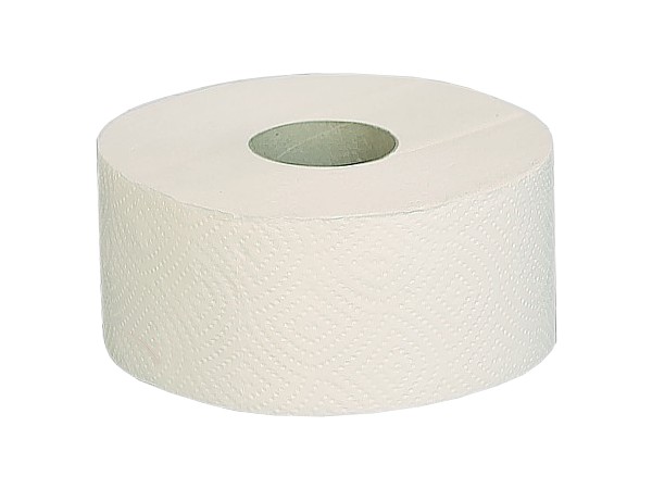 Туалетний папір двошаровий відбілена макул. 190мх9,1см Джамбо Економ ЕTJ001 КПК_1