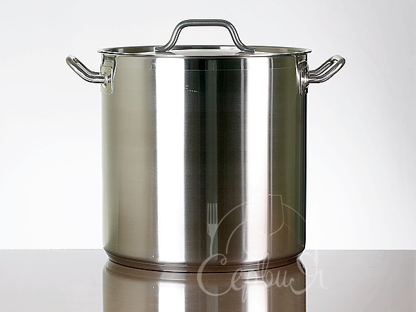 Каструля висока з кришкою 10л 24х24см 302424 Forest_4