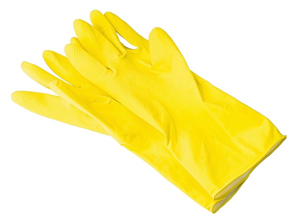 Рукавички господарчі латекс L жовті балком PRO 17300201_3