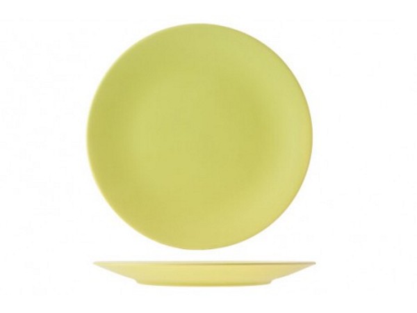 Тарілка дрібна д.25см Serena Green Matt C&T 6307809_1