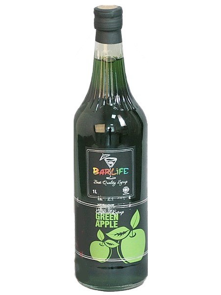 Яблуко зелене сироп 1л Barlife_1