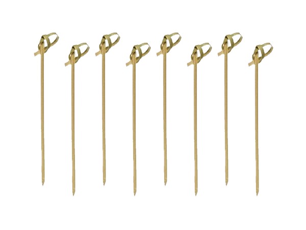 Шпажка для канапе бамбук Вузол 12см 100шт Н_1