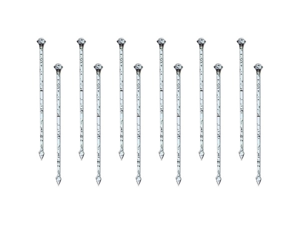 Шпажка для канапе "Діамант" 300шт PapStar арт.16775_1